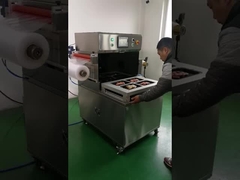 macchina imballatrice della pelle di vuoto di Tray Sealing Machine Meal 450KG dell'alimento di 100m3 H