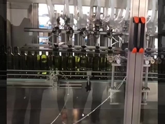 Macchina automatica di riempimento per liquidi per sciroppo/vino di frutta/olio commestibile Bottiglia automatica a pistone lineare