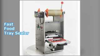 Sigillatrice per vassoi fast food DF250T Confezione rapida