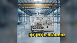 CHIC CH 05 Macchina automatica per la formatura di cartoni ad alta velocità