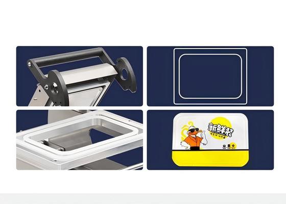 304 Stainless Steel Manual Food Tray Sealer FR160E with Compact Design and 1 Year Warranty
