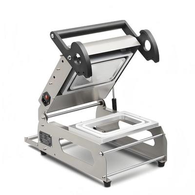 304 Stainless Steel Manual Heat Sealer Machine FR220E with Adjustable Temperature CE Certified for Food Tray Sealing