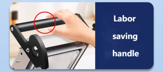 Electrically Heated Manual Tray Sealing Machine FR190YE with Adjustable Temperature For Food Meat Tray Sealer