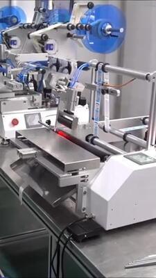 Semi-automatic round bottle labeling machine CH-311 for beer and wine, glass bottle and plastic bottle round tube labeling machine