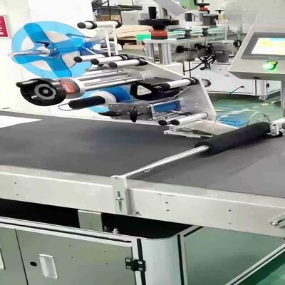 Fully Automatic High-Precision Flat Double-Head Labeling Machine CH-601-2 for Bags& Cartons High-Accuracy Energy Saving Touch Screen