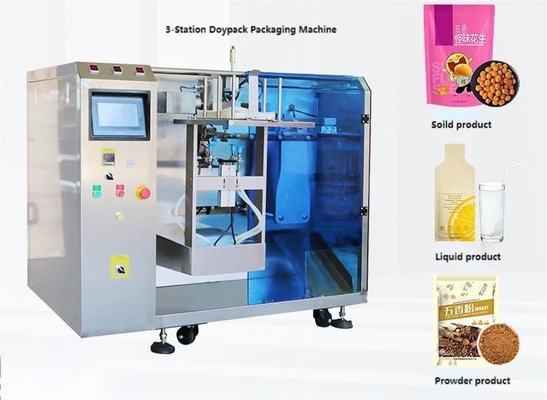 Macchina di imballaggio automatico in confezione per la preparazione di spezie in polvere, polvere di caffè a semi di particolato