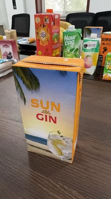 Macchina di riempimento di cartoni asettici a 1000 ml con capacità di imballaggio 1000-3000CPH e alimentazione 380V/50Hz