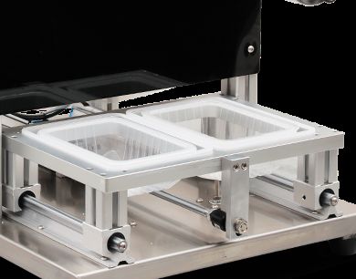 Desktop Portable Modified Atmosphere Control Precise Gas Injection DQ260T-E Tray Sealing Machine Keeping Food Fresh