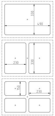 Automatic Vacuum Displacement Vertical Modified Atmosphere Sealer Plastic Customized Tray DQ400L-V High Quality Tray Sealer