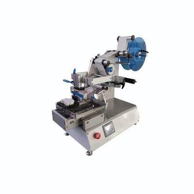 Fornitura diretta del produttore di etichettatrice piana semiautomatica piccola CH-615, etichettatrice per parti in plastica, etichettatrice piana