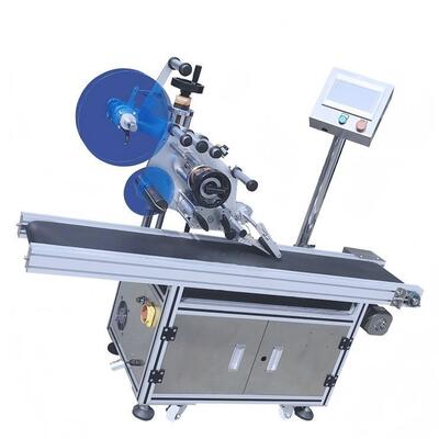 Fully automatic flat labeling machine CH-601-1 for carton labeling plastic card labeling
