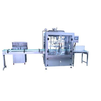 Macchina automatica completa per l'ispezione e il riempimento di lampade per vino rosso a quattro teste CH-400 Riempimento e etichettatura liquidi