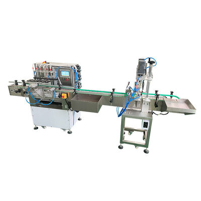 Macchina di riempimento di acqua minerale a pompa magnetica completamente automatica CH-600XGGZ Macchina di copertura liquida di acqua di vetro