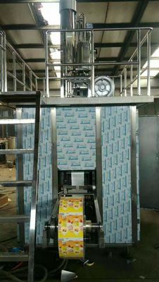 125ml Aseptic Brick Carton Filling Machine Beverage Packaging Machine